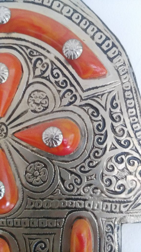 Beautiful key wall hand of fatima – hamsa handmade decor 1