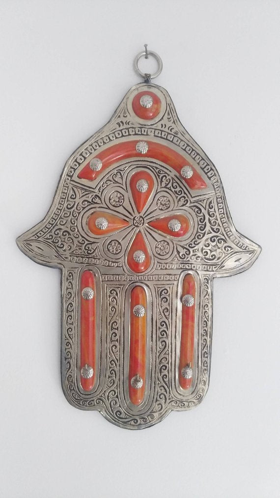 Beautiful key wall hand of fatima – hamsa handmade decor 3