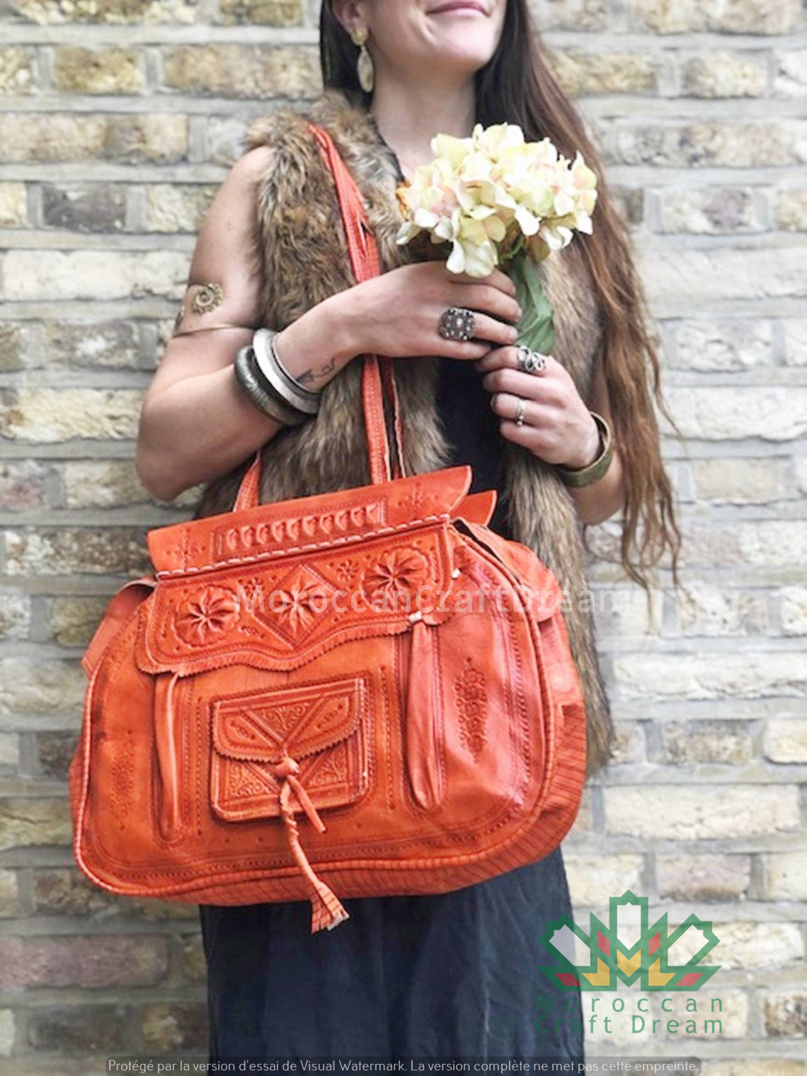 Luxury Women's Leather Bag purse Light Tan LB2TA6