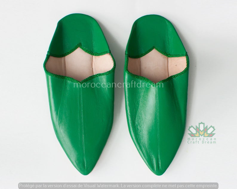 handmade leather slippers moroccan babouches marrakech 14