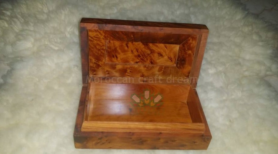 Thuya Wood Handmade, Jewelry Keepsake Box, Gift for Her 2