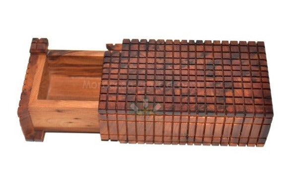 Handmade Thuya Wood Jewelry Box – Unique TW8SQ2