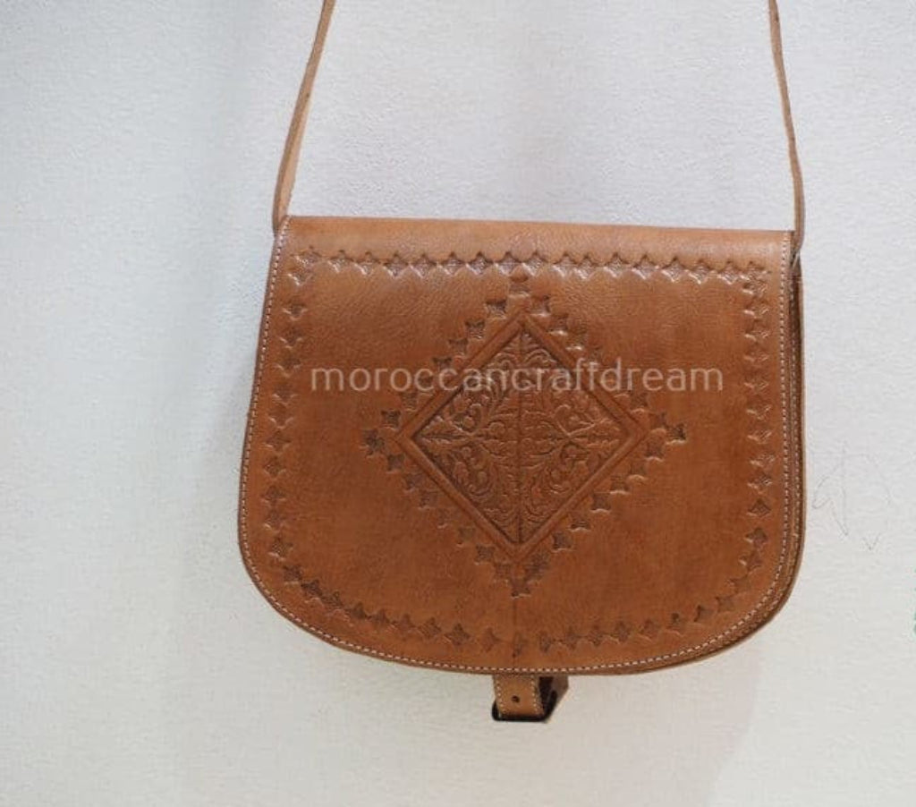 Sweerly Leather Bag Caramel SB1CR