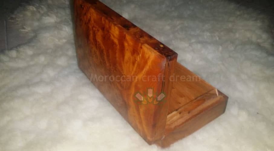 Handmade Thuya Wood Jewelry Box – Unique Box TW7SQ