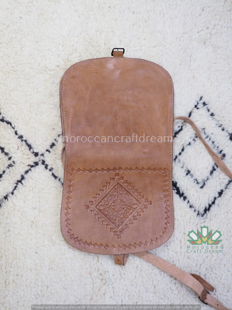 Sweerly Leather Bag Caramel SB1CR