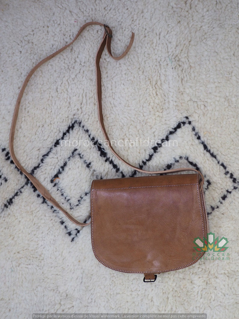Sweerly Leather Bag Caramel SB1CR