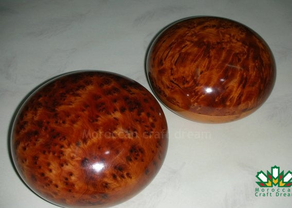 Handmade Thuya Wood Jewelry Box – Unique TW1RN