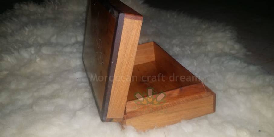 Handmade Thuya Wood Jewelry Box – Unique Box TW5SQ2