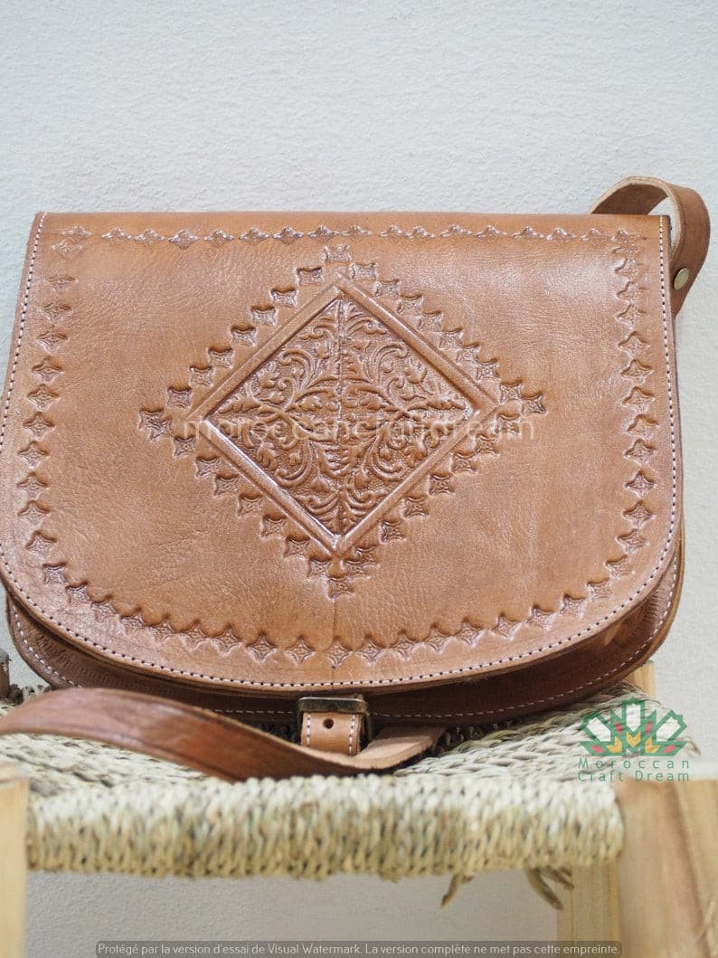 Sweerly Leather Bag Caramel SB1CR