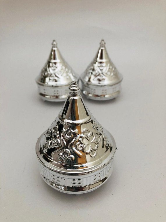 Moroccan decorative tagine Silver – perfect party favors 8