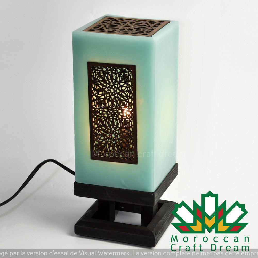 Moroccan Candle Holder Oriental Wax Lamp Soft, Zen Ambiance