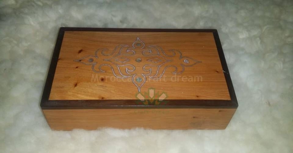 Handmade Thuya Wood Jewelry Box – Unique Box TW5SQ
