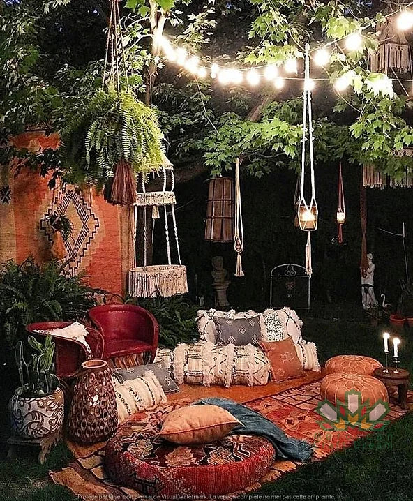 authentic bohemian decor
