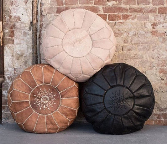 How to Incorporate Moroccan Poufs into Your Living Room Decor