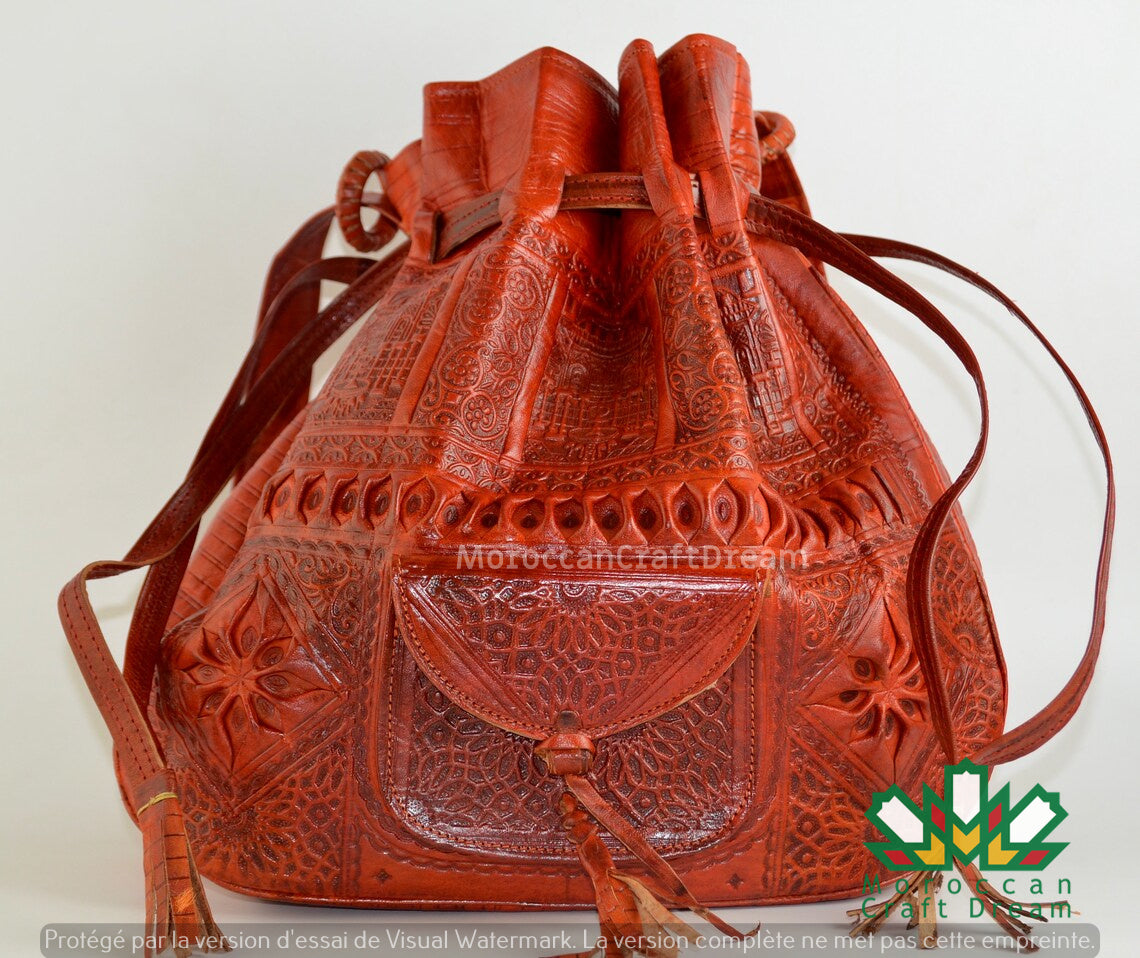 Luxury Women's Leather Bag Light Tan LB2TA