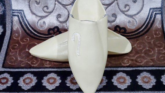 Men : Traditional Leather Slipper Handmade Khanji SK