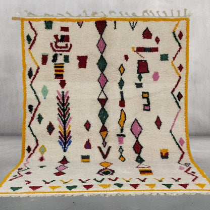 White Berber area rugs and Moroccan carpets featuring traditional designs, handcrafted from high-quality materials for authentic home decor.