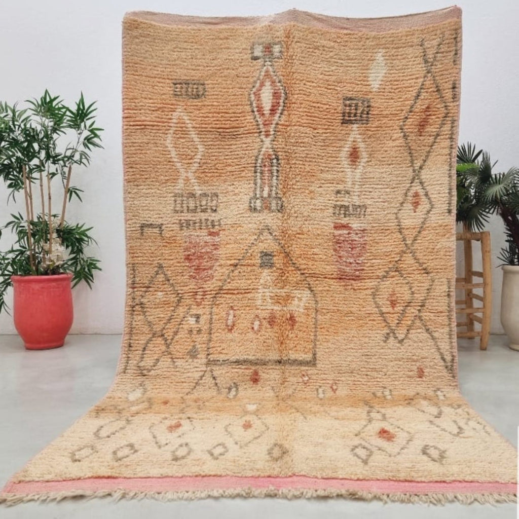 Bohemian berber area rugs and Moroccan carpets featuring traditional designs, handcrafted from high-quality materials for authentic home decor.