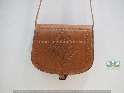 Sweerly Leather Bag Caramel SB1CR