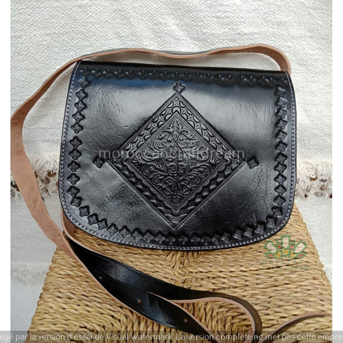 Sweerly Leather Bag Black SB1BL