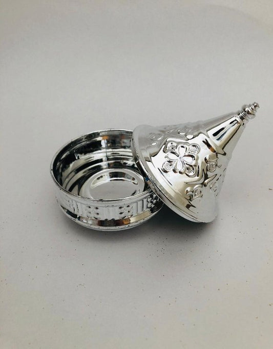 Moroccan decorative tagine Silver – perfect party favors 5