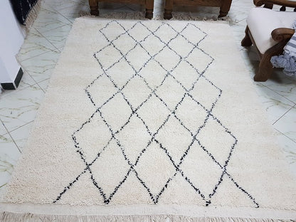 Vintage Beni Ourain Rug MRM02 (made in Marmoucha)
